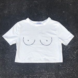 NWT fashion nova cropped top